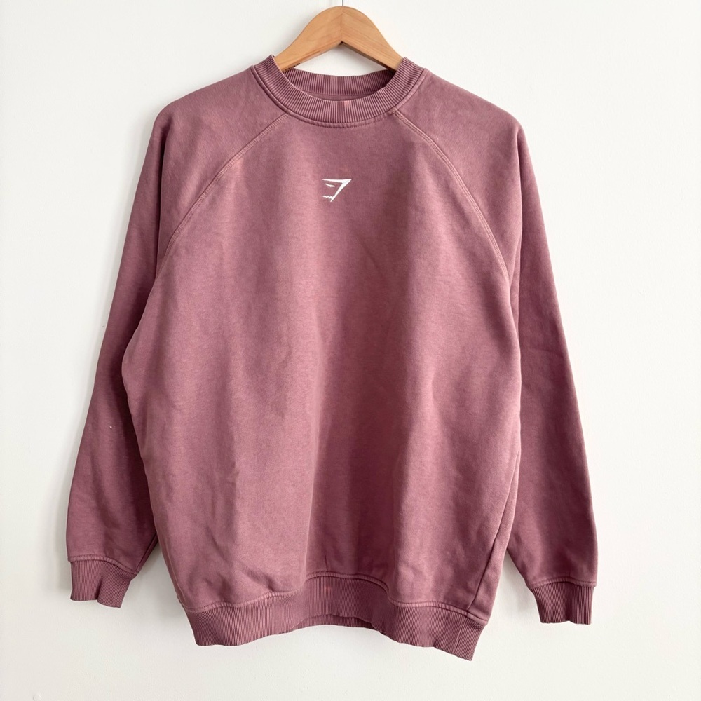 Gymshark Training Oversized Fleece Crewneck Sweatshirt - Picture 2 of 13